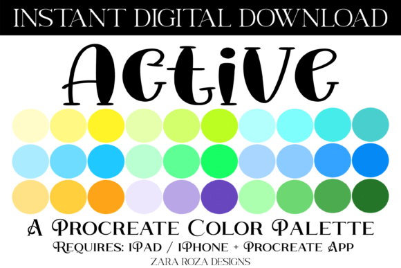 Active Procreate Color Palette: A Practical Evaluation