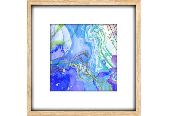 Circus Land Alcohol Ink and Watercolor: A Digital Design Journey