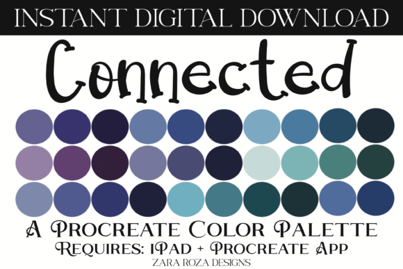 Connected Procreate Color Palette: A Dark Gothic Guide