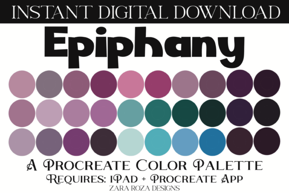 Epiphany Procreate Color Palette: A Comprehensive Evaluation