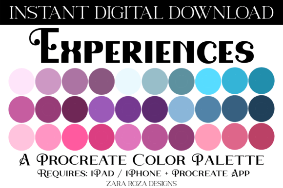 Experiences Procreate Color Palette: A Comprehensive Guide for Digital Artists