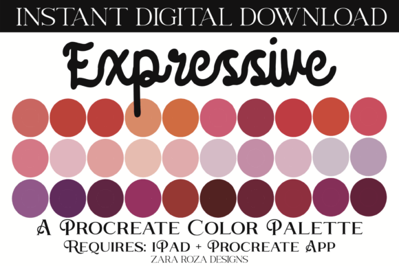 Expressive Procreate Color Palette: A Creative Guide
