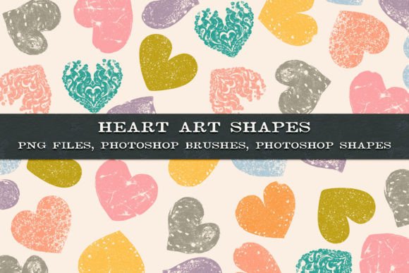 Free Heart Art Collection for Designers