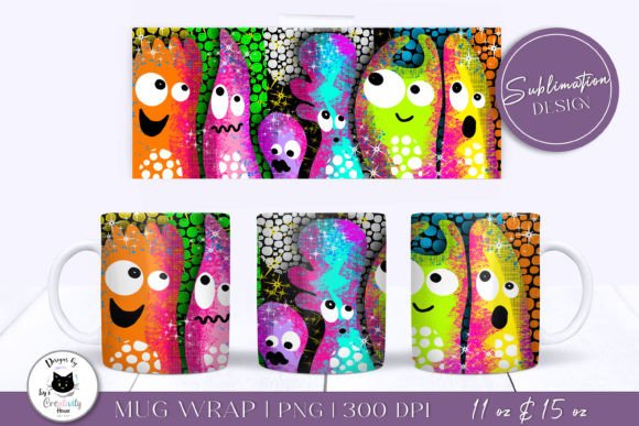 Funny Monster Mug Design Halloween PNG: A Strategic Asset for Creative Businesses