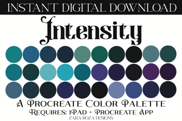 Intensity Procreate Color Palette: A Comprehensive Guide for Digital Artists