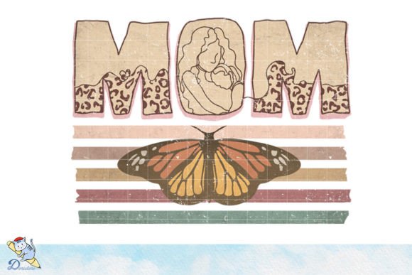 MOM Butterfly: A Hand-Drawn Digital Art Piece for Creators