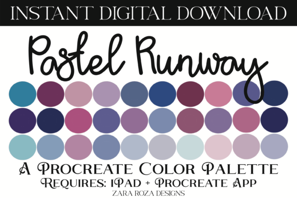 Pastel Runway Procreate Color Palette: A Comprehensive Evaluation
