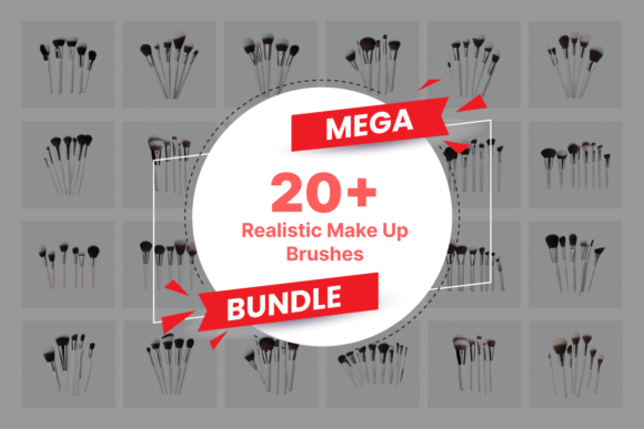 Realistic Make-Up Brushes Bundle: A Practical Asset for Digital Creators